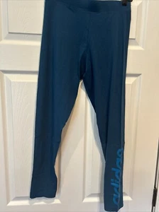 Pantalón para mujer Adidas - CG1438 - verde azulado talla grande - ESS lin ajustado nuevo con etiquetas longitud normal - Imagen 1 de 12