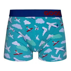 NEW Men's Cotton 'Airplanes and Clouds' Trunks - Picture 1 of 1