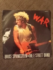 BRUCE SPRINGSTEEN & THE E STREET BAND WAR UK 1986 CBS 7" 45 650193 7 - Picture 1 of 1