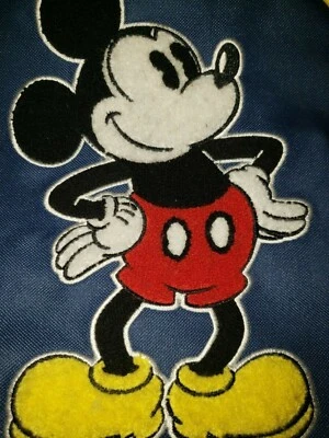 Disney Mickey Mouse Child Toddler Carry On Wheels Rolling Backpack Big patch  - Image 1 of 4