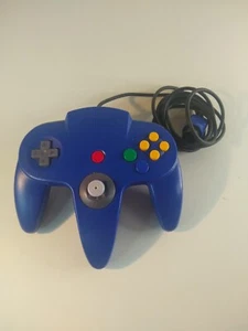 Nintendo 64 N64 Controller - Blue - For N64 Video Game Console - Picture 1 of 5