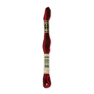 DMC 6-Strand Embroidery Cotton 8.7yd-Variegated Garnet - 12 Pack - Picture 1 of 1