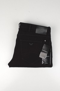 black armani jeans
