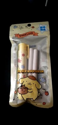 NEW!!  Retractable Push Eraser Pompompurin - Cute Sanrio - with 2 Refills. - Image 1 of 3
