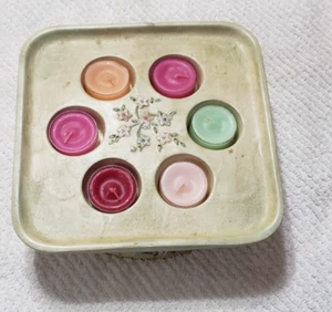 PartyLite P8014 Terrace Blossom 3-Docht/Multi Teelicht Kerzenhalter wendbar - Bild 1 von 2