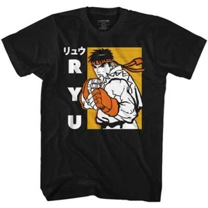 Street Fighter Capcom Video Game Ryu In Fighting Stance Men's T Shirt  - Picture 1 of 5