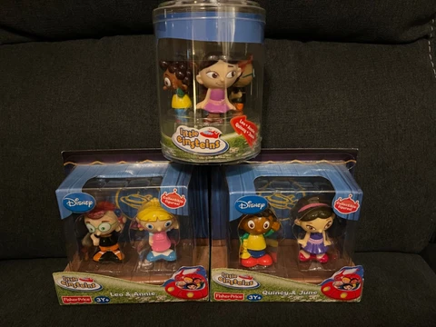 Disney Little Einsteins Toy Set Lot Rare Leo, Annie, Quincy & June Cover