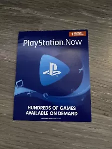 PlayStation Now (PS Now) 1-Monats-Abonnement kostenloser Versand - Bild 1 von 1