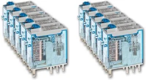 Finder Miniaturrelais 46.52.9.024.0040 - 2 W, 8 A, 24 V DC spule, IP40, AgNi Neu - Bild 1 von 24