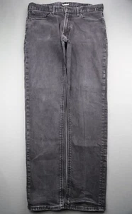 Men's 2018 Express Jeans Slim Stretch Black 5 Pocket Size 36x34 (Msr 36x32) - Picture 1 of 8