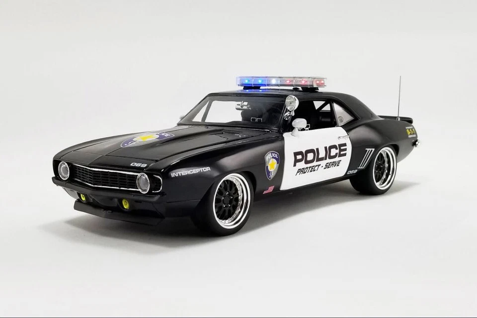 GMP 1969 Chevrolet Camaro - Street Fighter Police Interceptor 1/18. 18935 - Immagine 1 di 4