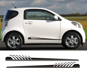 2x Strisce Laterali Decalcomanie Compatibile con Toyota IQ Cygnet Adesivo Grafica ti2 - Foto 1 di 4