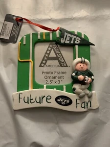 New York Jets 2.3 “x 3”picture frame.  Future Fan - Picture 1 of 3