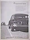 Publicité 1965 Mercedes Benz Sentiment De Sécurité Totale De Confiance Absolue