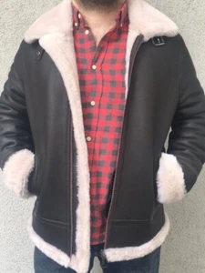 Giacca in shearling uomo di design - Foto 1 di 4