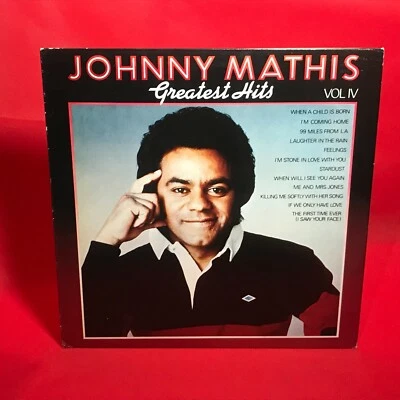 JOHNNY MATHIS Greatest Hits Volume Four 1977 UK vinyl LP When A Child Is Born - Image 1 of 4