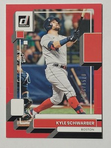 2022 Donruss Red Parallel /2022 #144 Kyle Schwarber Boston Red Sox