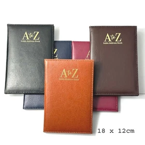 Index Address Book A to Z Executive Padded Small Size Notebook Contact Organiser - Picture 1 of 16