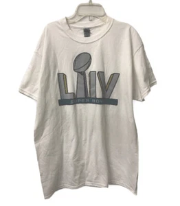 Superbowl 54 White T-shirt Men’s Extra Large Football LIV Chiefs Vs 49ers 2020 - Picture 1 of 9