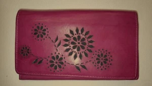 HJP Design, wunderschöne, große Geldbörse, magenta - Bild 1 von 5