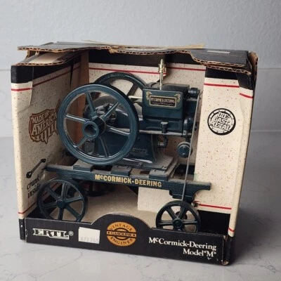 1990 Ertl McCormick-Deering Model “M” Replica Gasoline Engine No. 4351  Boxed - Image 1 of 4