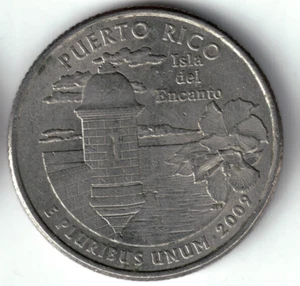 USA - 2009P - Washington ¼ $ - Puerto Rico - Rare - #19132 - Picture 1 of 2