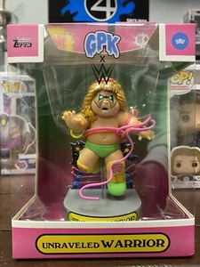 GPK x WWE Unraveled Warrior Vinyl Figur treue Subjekte Mülleimer Kinder Topps - Bild 1 von 6