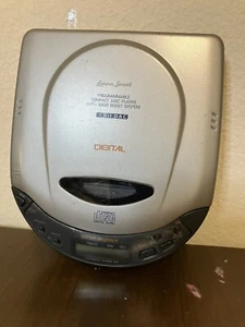 Lenoxx Sound Digital CD Player TESTED Model CD-50 Compact Disc Player Grey - Picture 1 of 7
