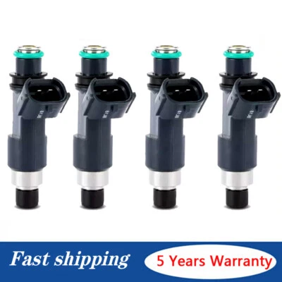 Juego de 4 inyectores de combustible para Mitsubishi 2006-2012 Eclipse 2004-2012 Galant 2,4 L Foto 1 de 4