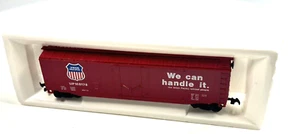 HO Bachmann Union Pacific 50' Boxcar 168178 scatola originale - Foto 1 di 3