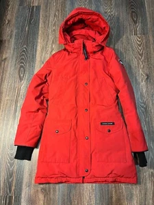 Women's Authentic parka Canada Goose Trillium 6550L red XS - Picture 1 of 10