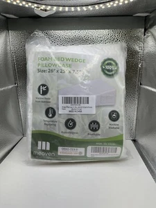 FOAM BED WEDGE PILLOWCASE Size: 26" x 25" x 7.5" - Picture 1 of 2