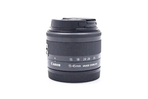 Canon EF-M 15-45mm f/3.5-6.3 IS STM Lens for EF-M Mount Camera Body - Picture 1 of 33