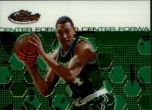 2002-03 Finest Seattle Supersonics Basketball Card #72 Rashard Lewis