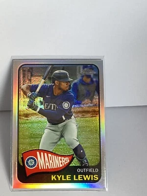 KYLE LEWIS - 2021 Topps Series 2 - 1965 Topps Chrome Refractor #TH65-1 MARINERS - Image 1 of 3