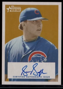 Sean Gallagher (Cubs) 2006 Bowman Heritage SOG Autograph Mint+ - Picture 1 of 2