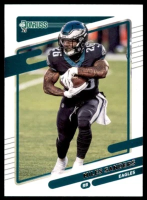 2021 Donruss Miles Sanders Philadelphia Eagles #109 - Image 1 of 2