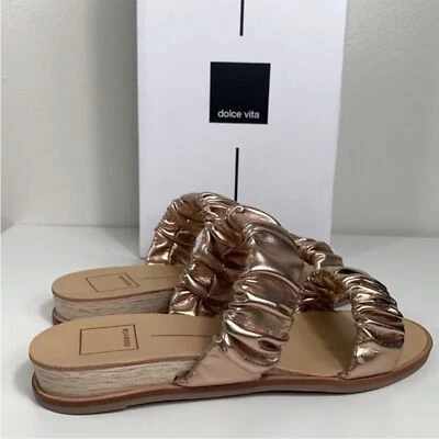 Dolce Vita gold Sandals women’s size 9 - Image 1 of 4