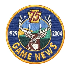 2004 Pennsylvania Game Commission Game News Patch 75 Year Anniversary - Picture 1 of 3