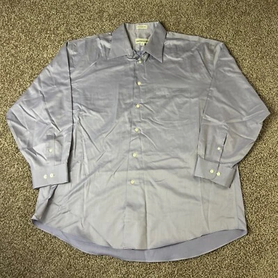 Camisa de vestir Pronto Uomo para hombre talla 17,5 32/33 años 80 dos capas sarga perfecta usada en excelente estado  Foto 1 de 4