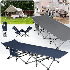 Feldbett Campingbett Bett Liege Gästebett Klappbett Faltbett Liege Klappbar NEU - Bild 1 von 36