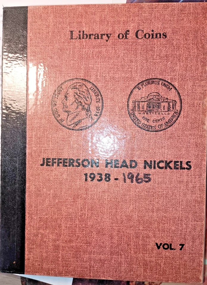 Library of Coins Jefferson Nickels 1938-65 Vol. 7  set @ 135 coins-6 PCGS GRADED - Image 1 of 4
