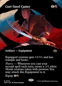 MTG CORI-STEEL CUTTER 343 EXC - LAMA IN ACCIAIO DI CORI - TDM X EN - MAGIC - Picture 1 of 1