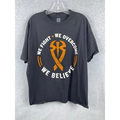 Camisa WWE Auténtica Estilos AJ LUCHAMOS SUPERAMOS CREEMOS Talla XL Foto 1 de 4