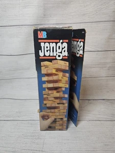 Vintage JENGA by Milton Bradley 1986 COMPLETE #4793 - Picture 1 of 13