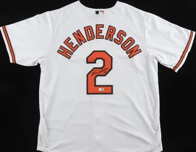 Gunnar Henderson Signed Baltimore Orioles Nike Authentic Jersey JSA - Image 1 of 3