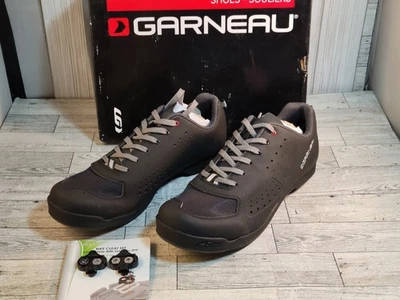 NIB Louis Garneau Men's Cobalt Boa Bike Shoes, Urban, US (9.5)  W/ Extra Cleats - Image 1 of 4