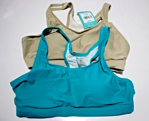 2er PACK ELLA MAE BADETOPS GR. M AQUABLAU BP81 / BEIGE A126 - Bild 1 von 11