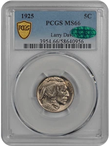 1925 Buffalo PCGS CAC MS 66 - Picture 1 of 4