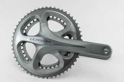 Shimano Ultegra FC-6700 175 Hollowtech 2 pedivelle 2 velocità 53/39 2x10 velocità argento - Immagine 1 di 3
